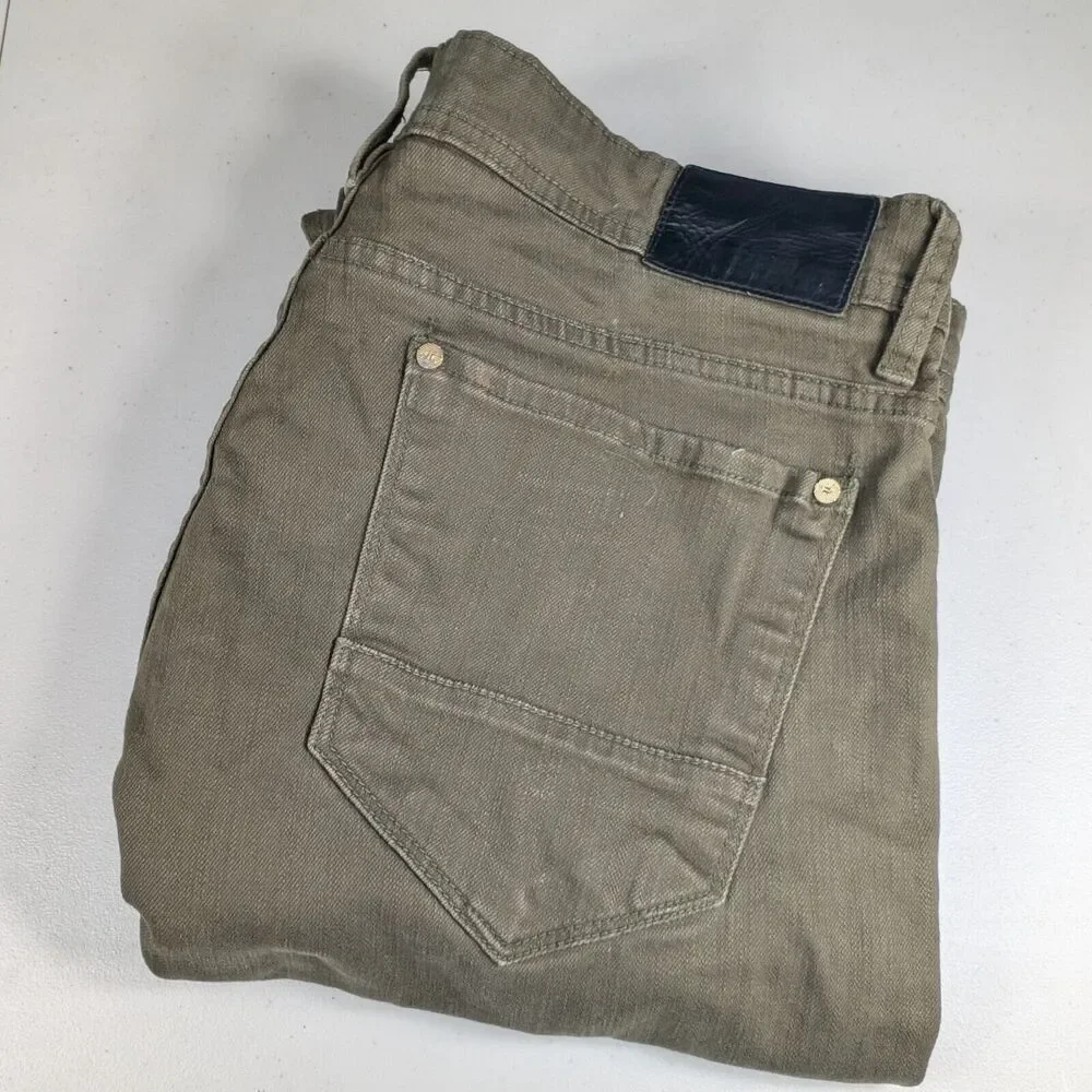 Jordan Craig Jeans Mens Size 34x32 Green Legacy Edition Collins Jeans